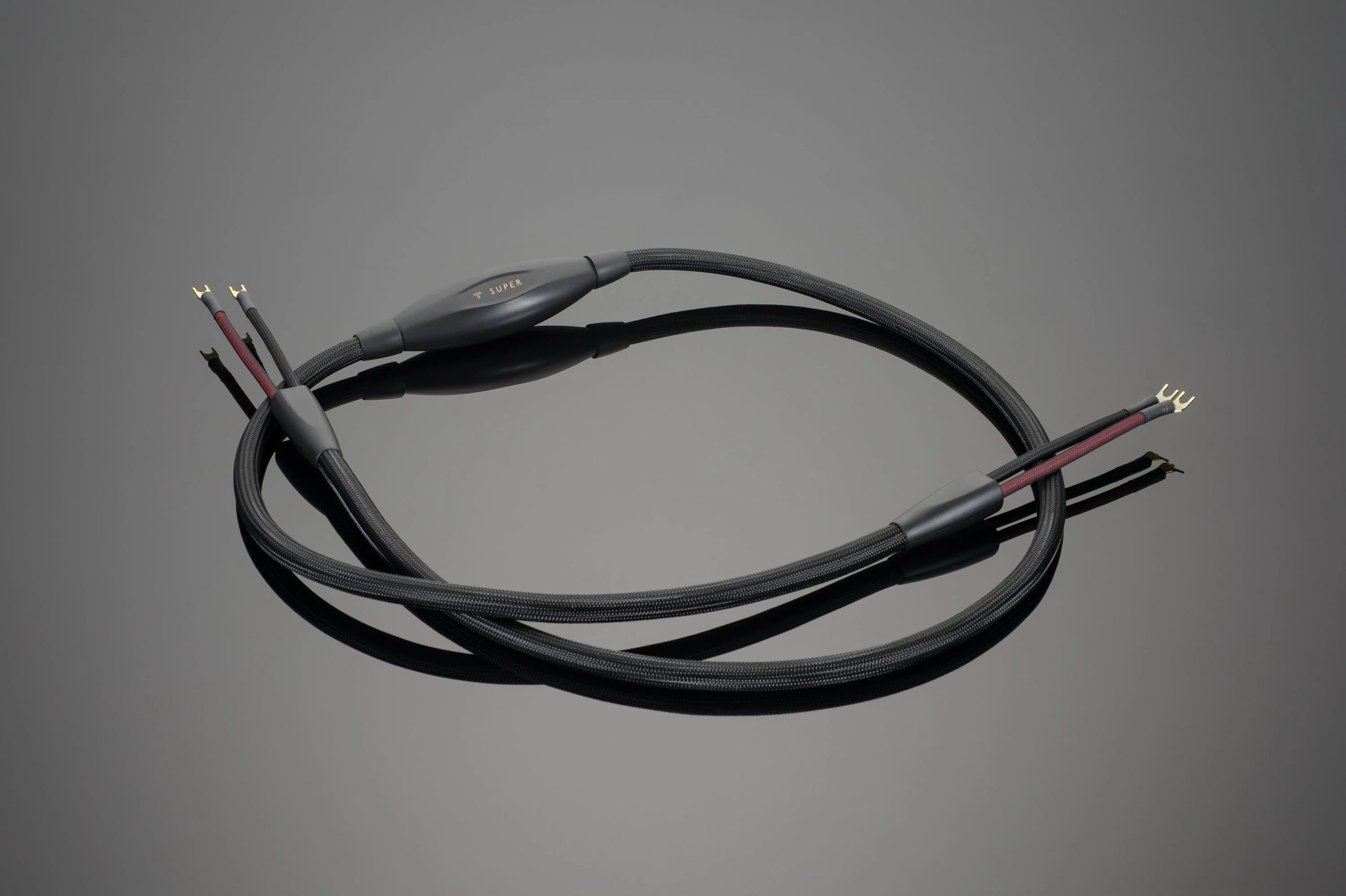 Auditorium Transparent Cable SUPER Lautsprecherkabel Biwire Spade > Spade 280909 - 1