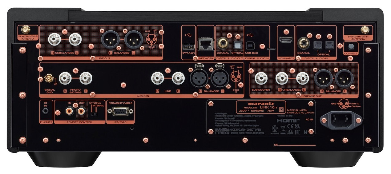 Auditorium Marantz LINK 10n Netzwerk-Audioplayer 206594 - 5