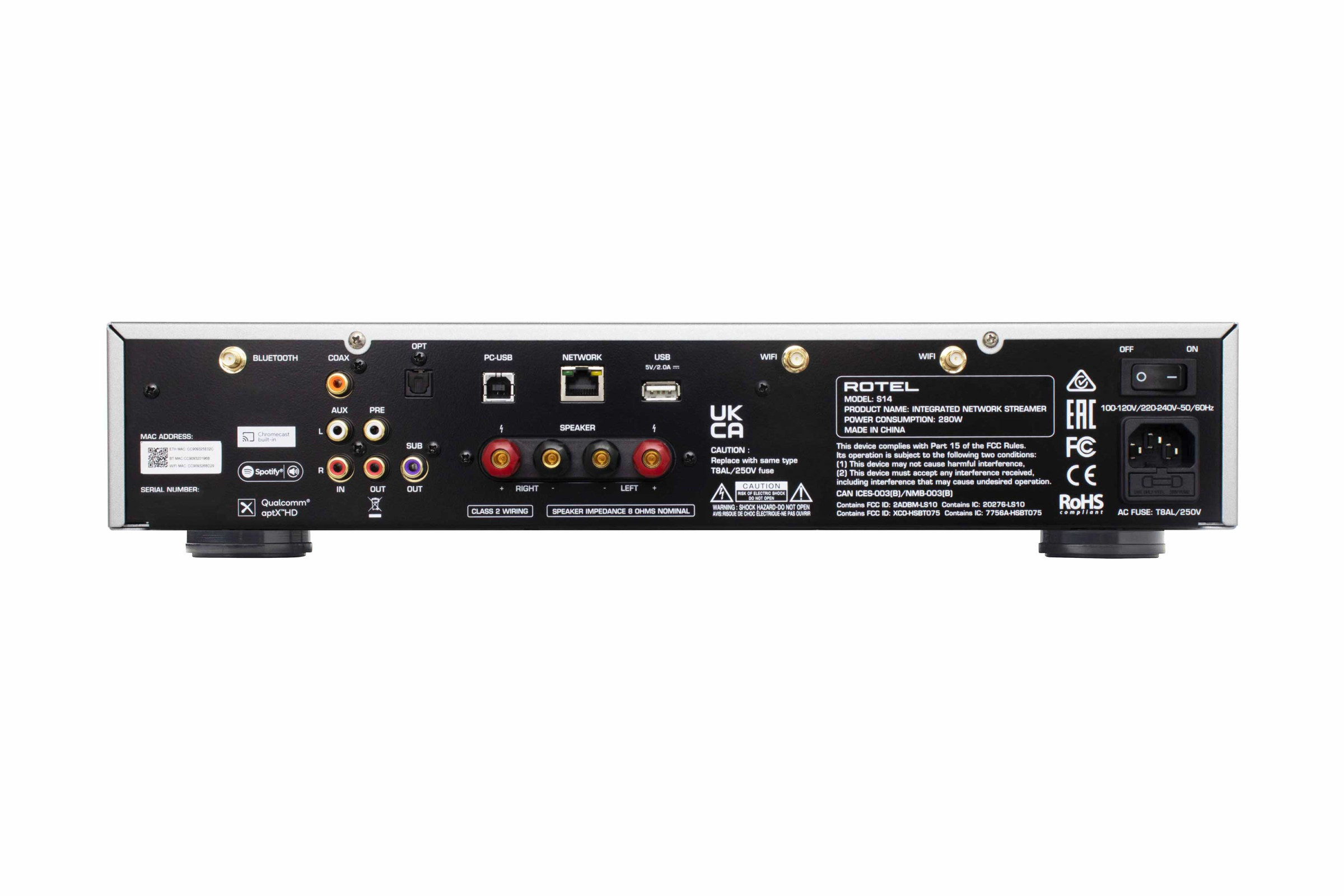 Auditorium Rotel S14 Netzwerk-Streaming-Verstärker 297205 - 2