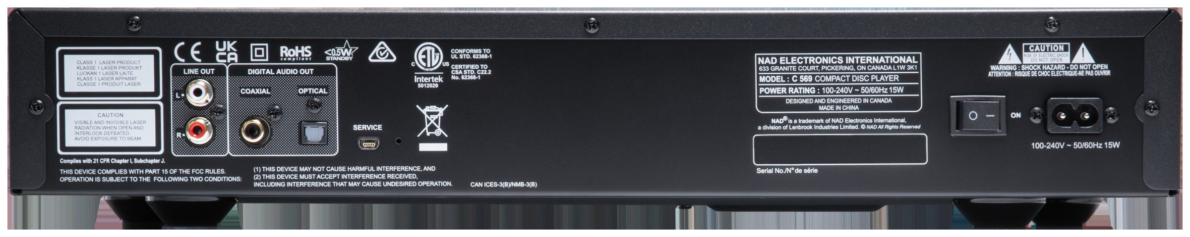 Auditorium NAD C 569 CD-Player 219142 - 3