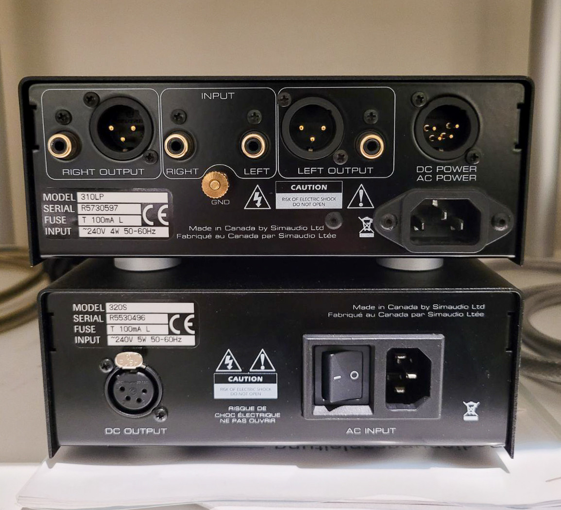 Auditorium Diverse Simaudio Moon 310LP Phonostufe und 320s Netzteil 212993 - 2