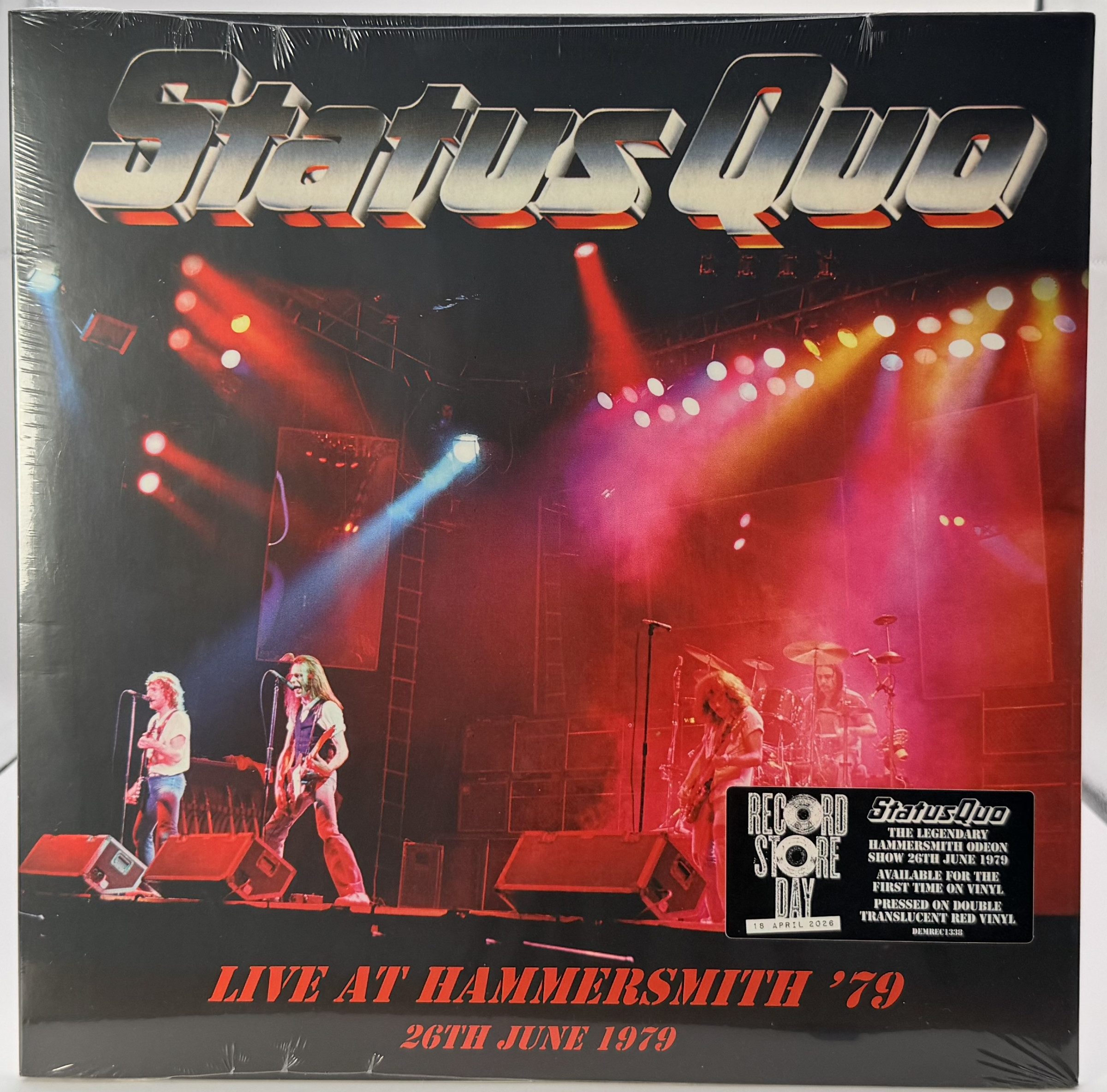 Auditorium Vinyl Status Quo - Live in Hammersmith RSD26 216015 - 1