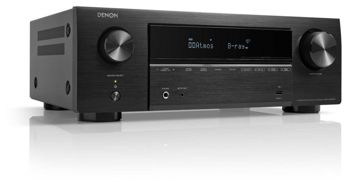 Auditorium Denon AVR-X1800H AV-Receiver 8K schwarz 201575 - 1