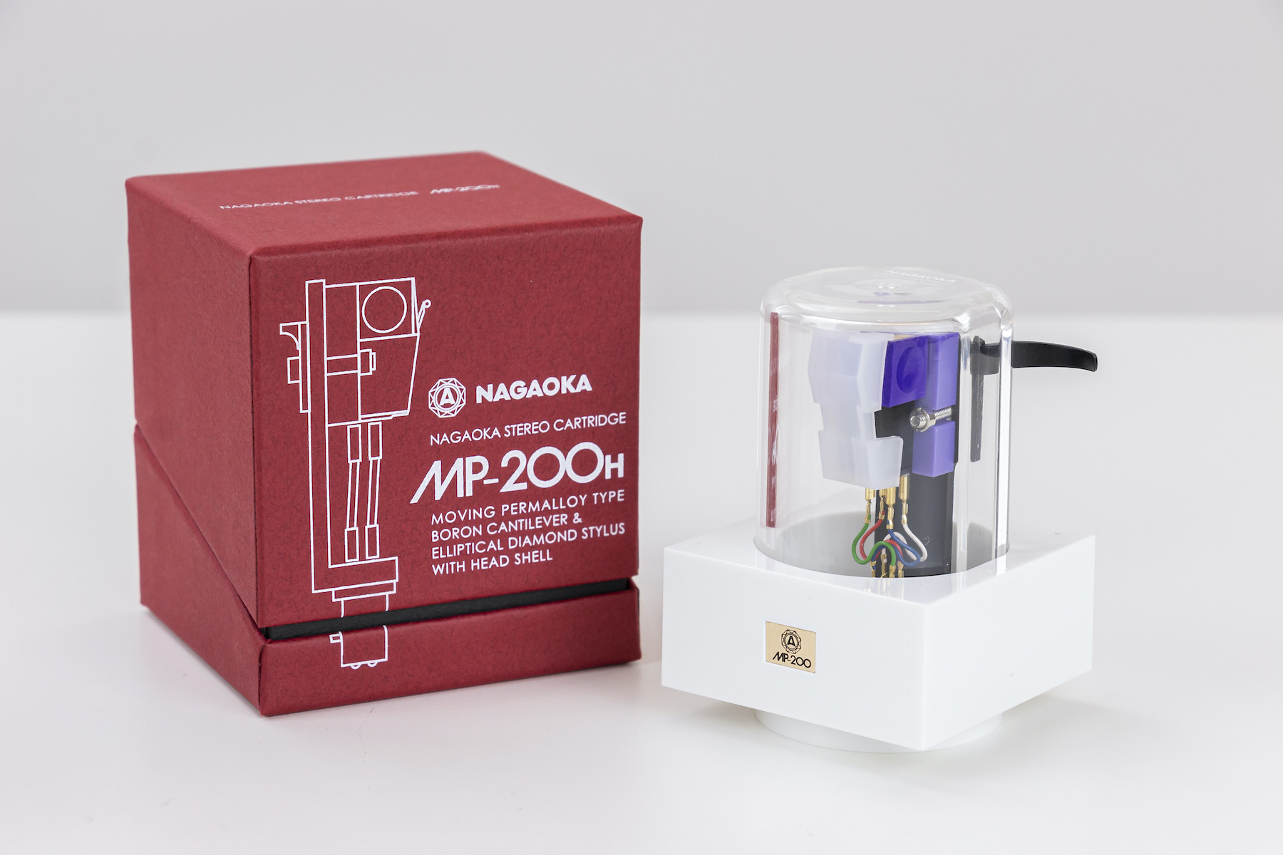 Auditorium Nagaoka MP-200 H Tonabnehmer inkl. Head Shell 288624 - 1
