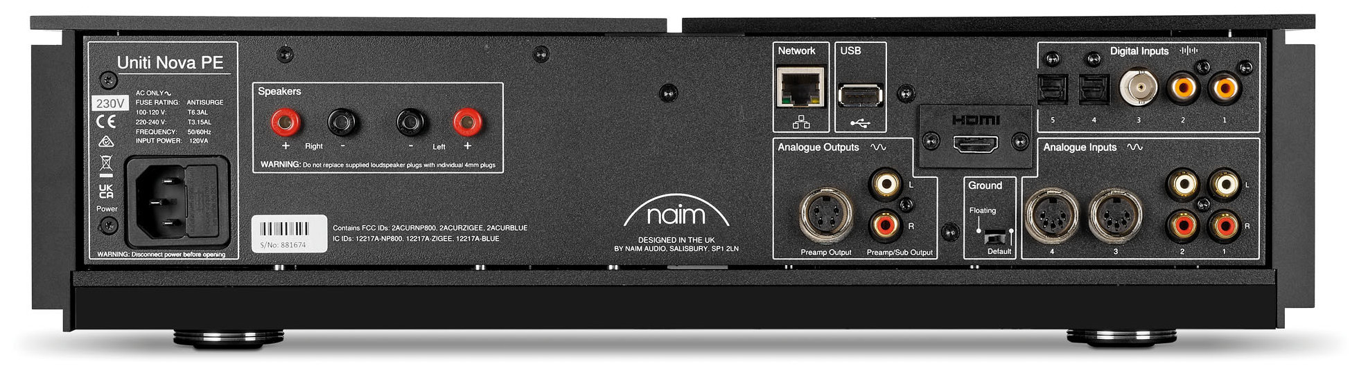 Auditorium Naim Uniti Nova PE Power Edition 203350 - 3