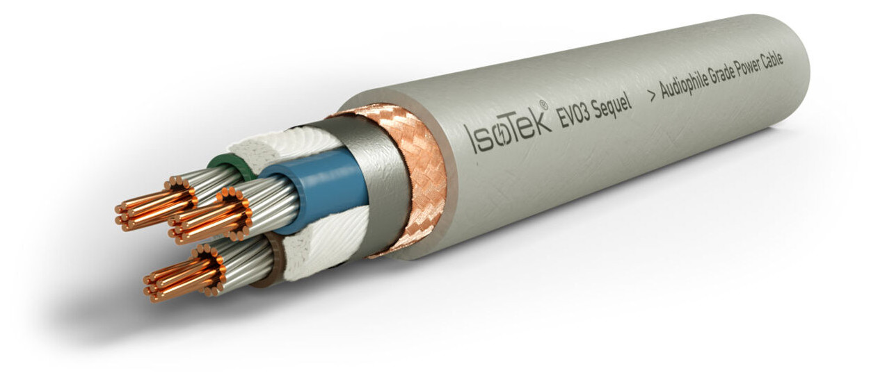 Auditorium Isotek Sequel Link-Netzkabel Neutrik Power 280182 - 2