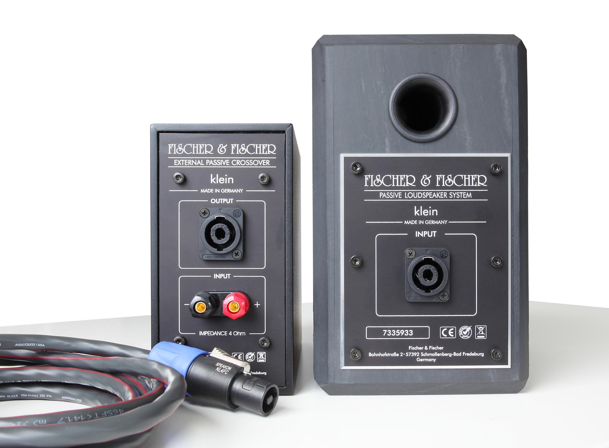 Auditorium Fischer & Fischer KLEIN Schiefer 2-Wege Passivlautsprecher 288687 - 5