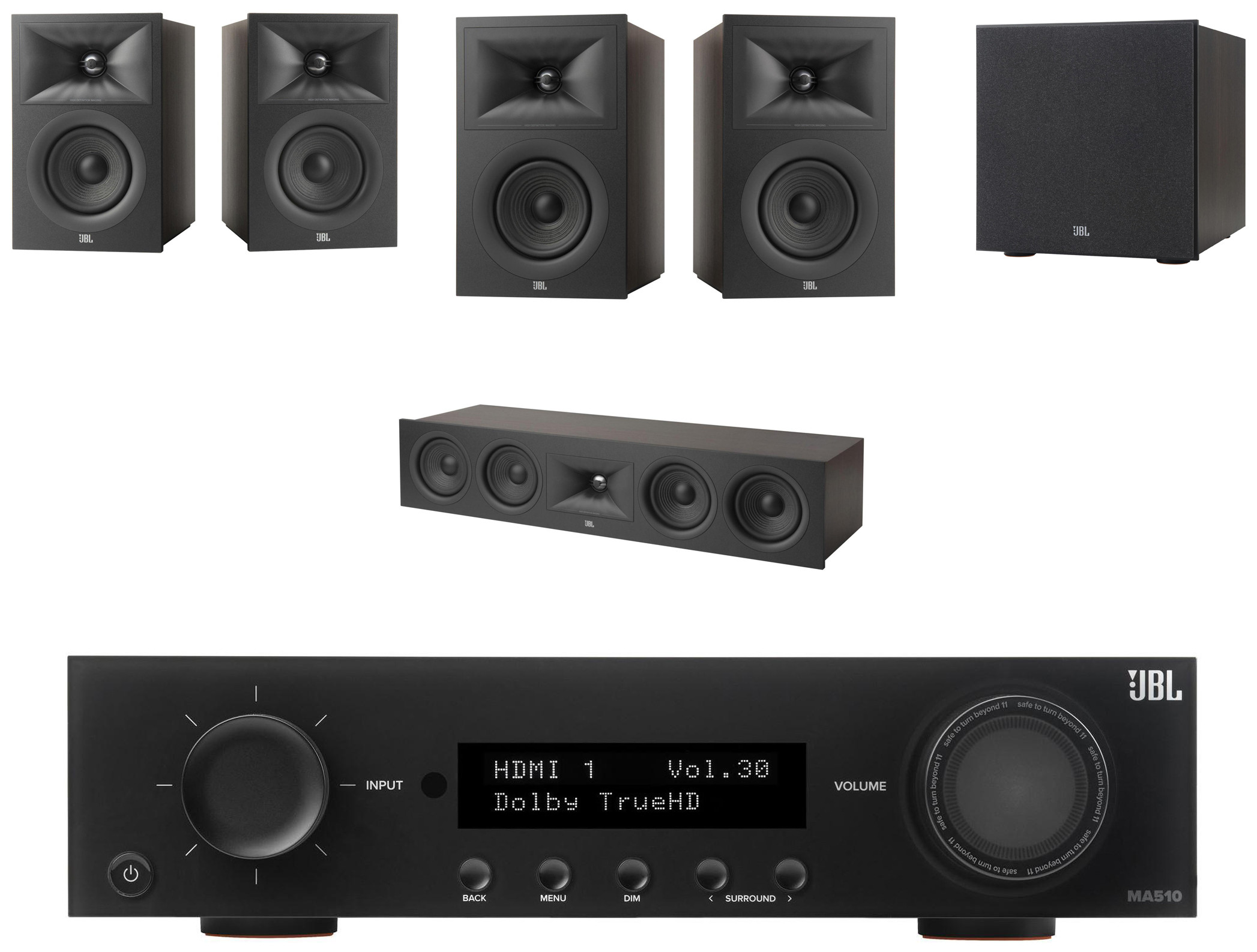 Auditorium JBL Cinema Power Pack mit MA510  207026 - 1