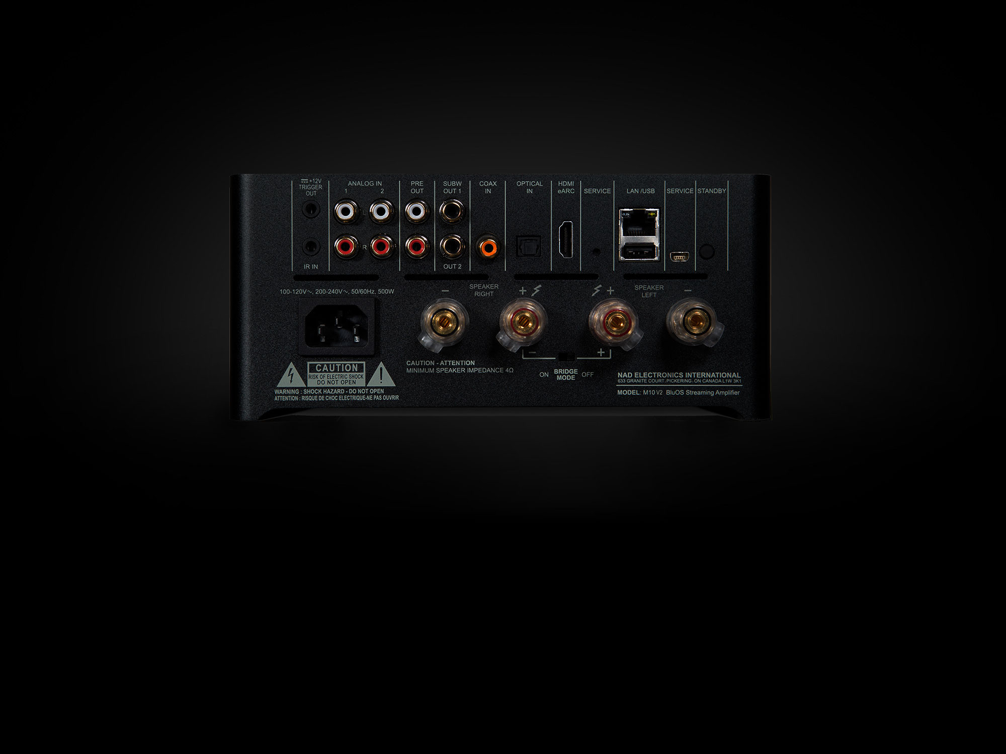 Auditorium NAD M10 V2 BluOS Streaming-Verstärker 294829 - 3