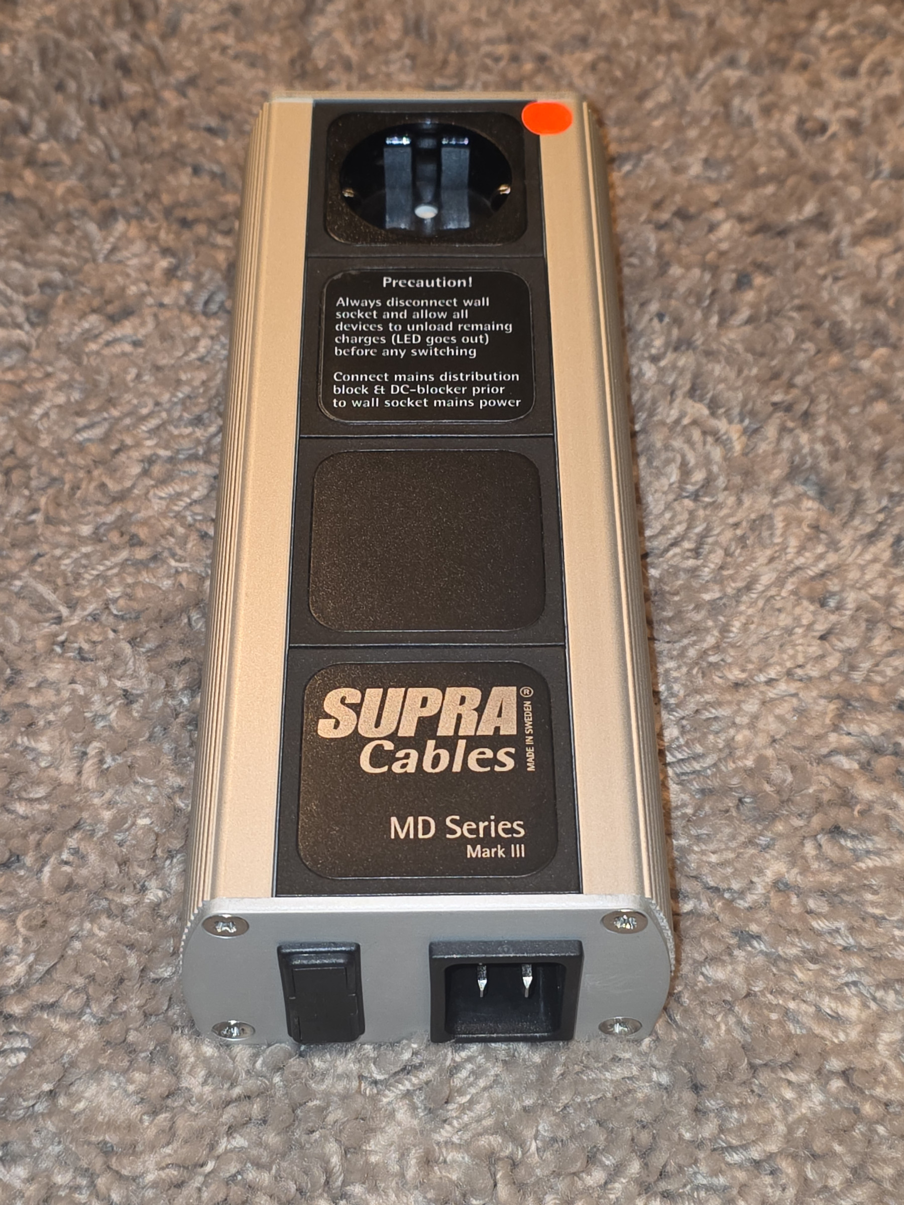 Auditorium Diverse Supra DC Blocker  217230 - 1