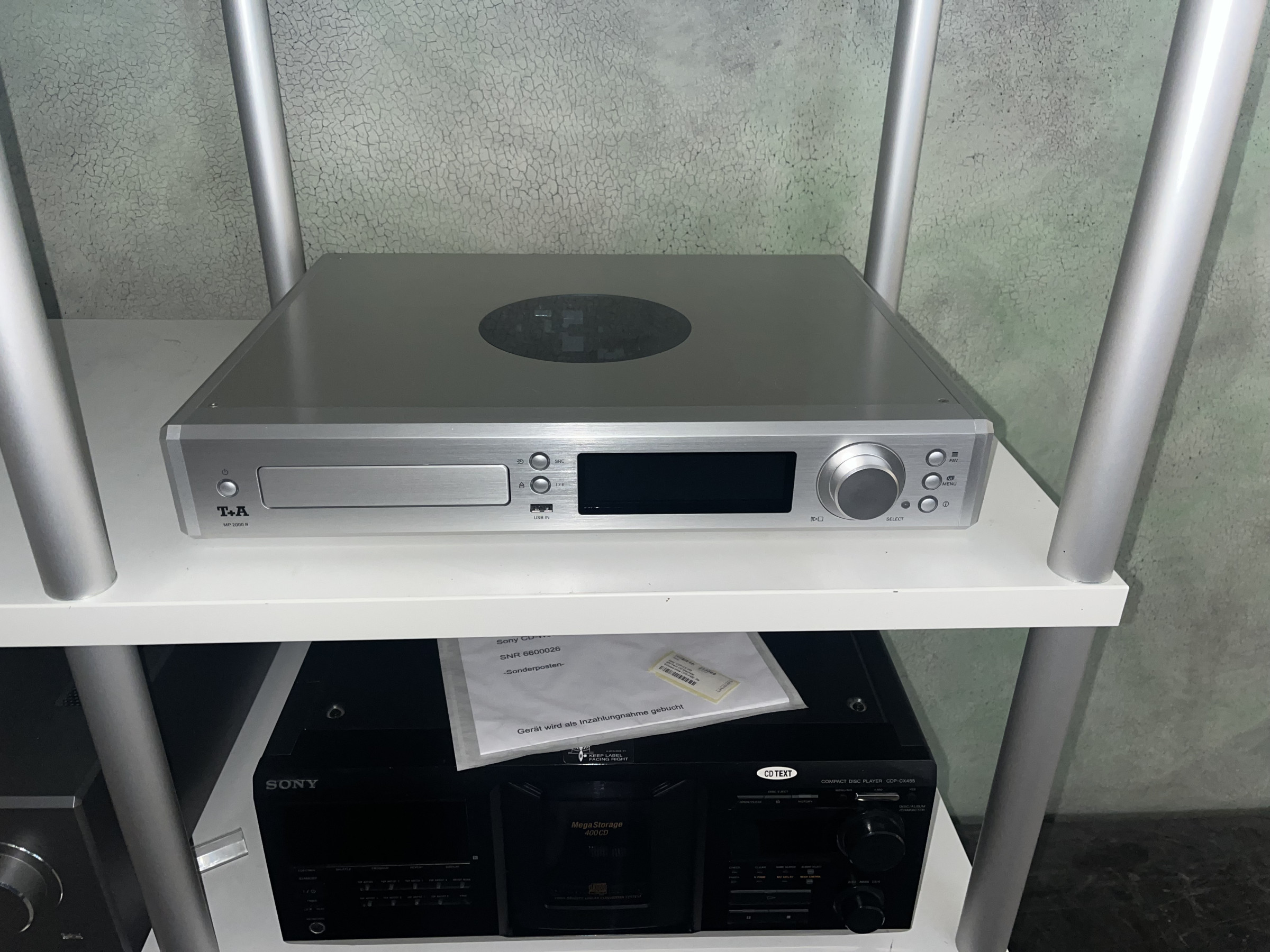 Auditorium T+A MP 2000R G1 Silber Hochwertiger CD-Player 215941 - 1