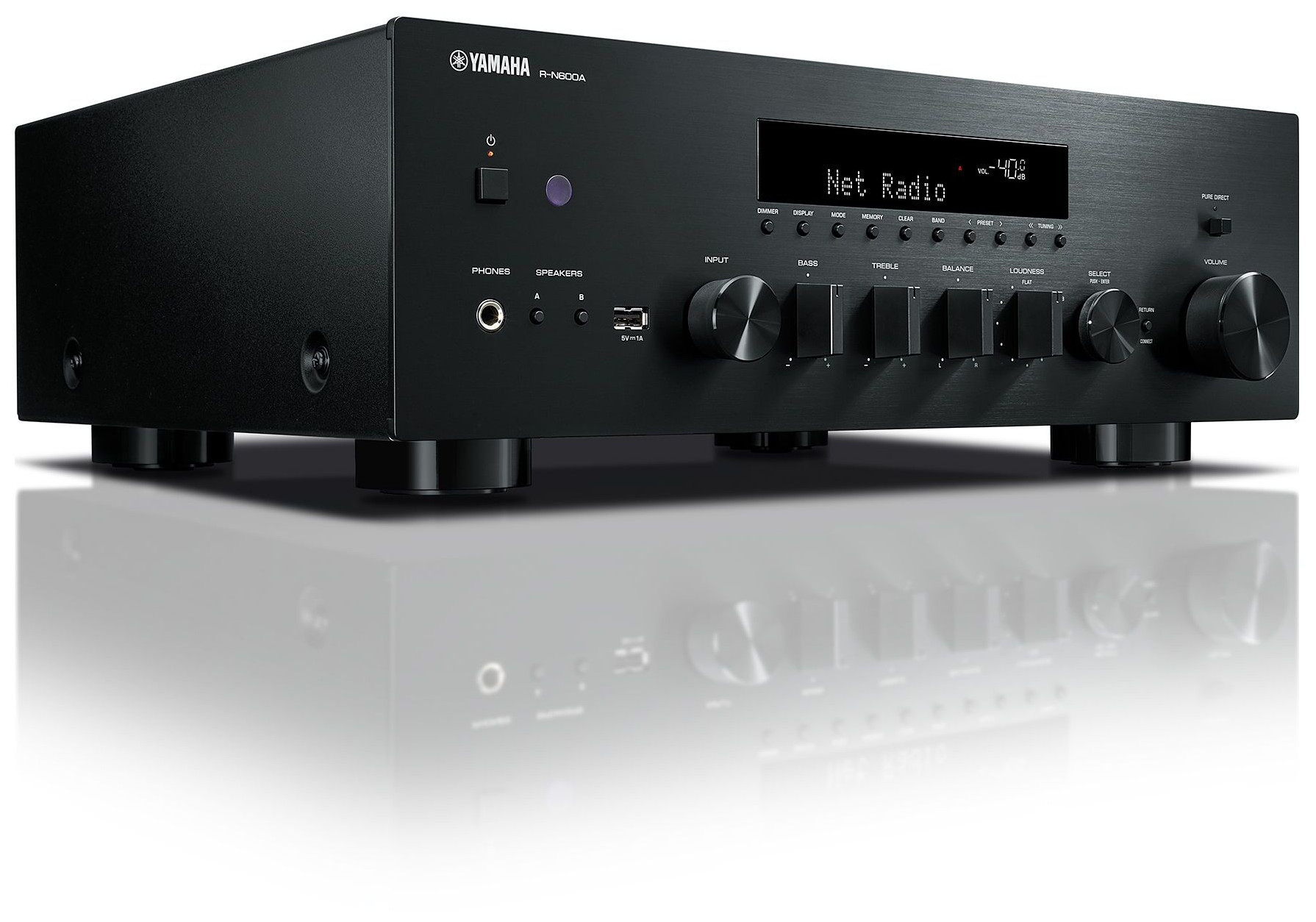 Auditorium Yamaha R-N600A Stereo Streaming Receiver 200614 - 2