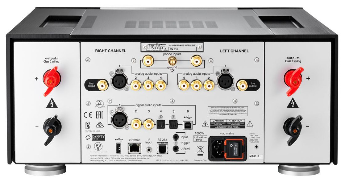 Auditorium Mark Levinson No. 585.5 Vollverstärker 202700 - 4