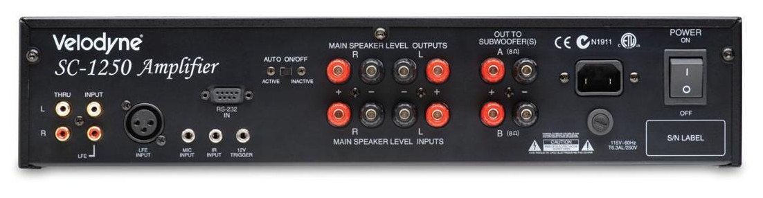 Auditorium Velodyne SC-1250 Endstufe zu SC-IW  240183 - 2