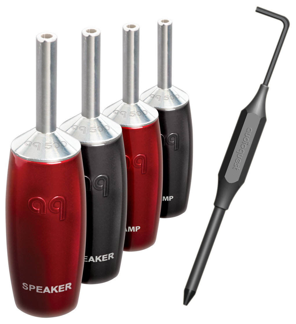 Auditorium Audioquest 500 Serie Banana Silver  267675 - 1