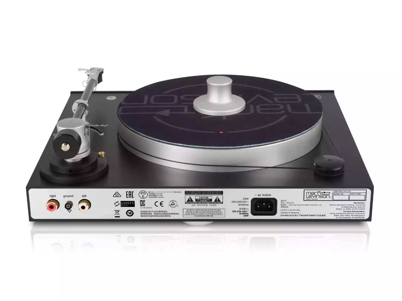 Auditorium Mark Levinson No. 5105 Plattenspieler mit Ortofon Quintet Black MC 202698 - 9