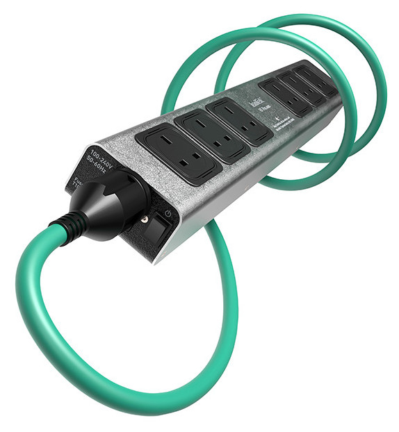 Auditorium Isotek V5 Polaris 6-fach Netzfilter Initium Anschlusskabel C13 297901 - 1