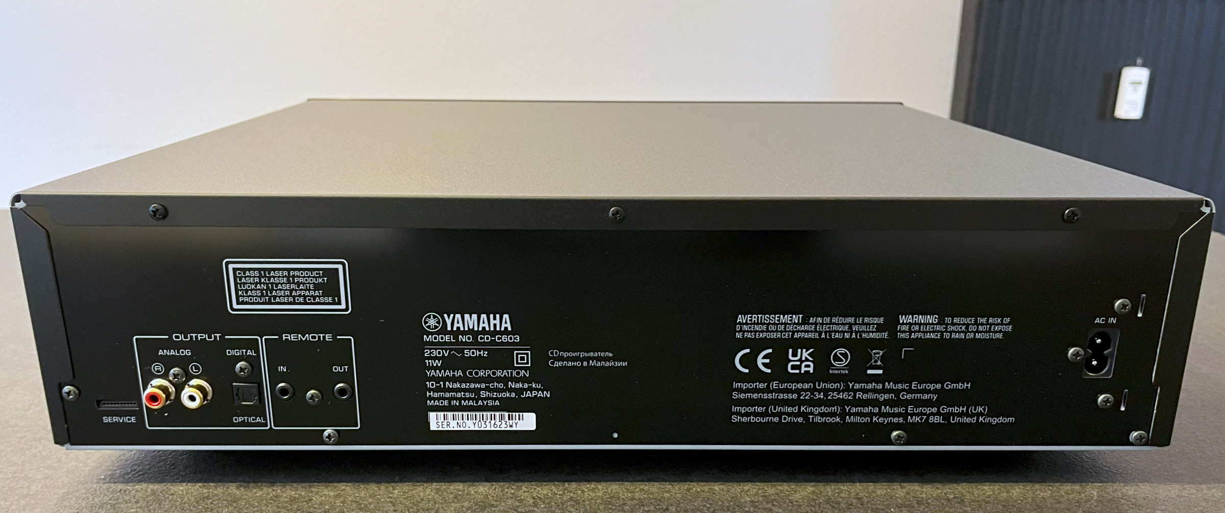 Auditorium Yamaha CD-C 603 CD-Wechsler 203521 - 7