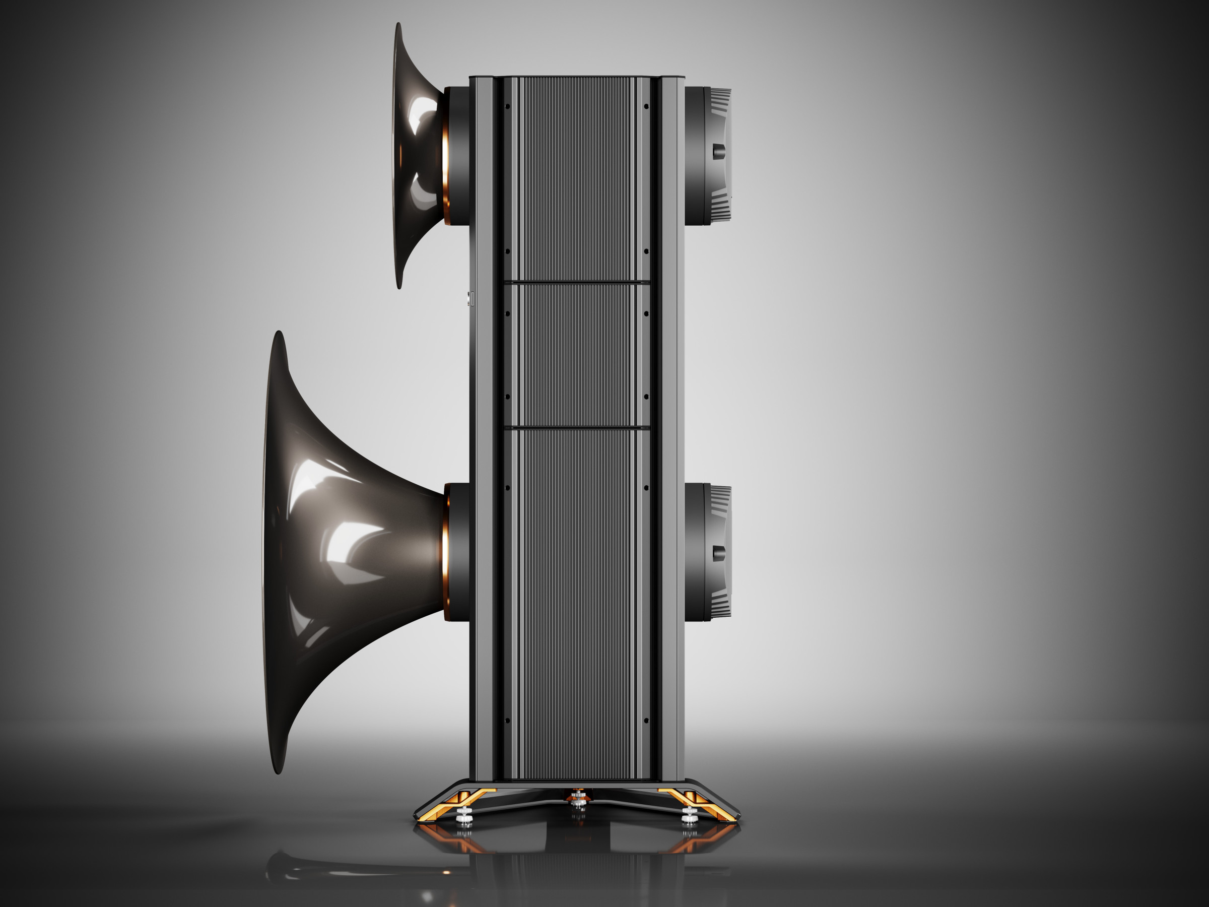 Auditorium Avantgarde-Acoustic Trio G3 Aktiv 3-Wege Hornsystem mit iTRON 294172 - 4