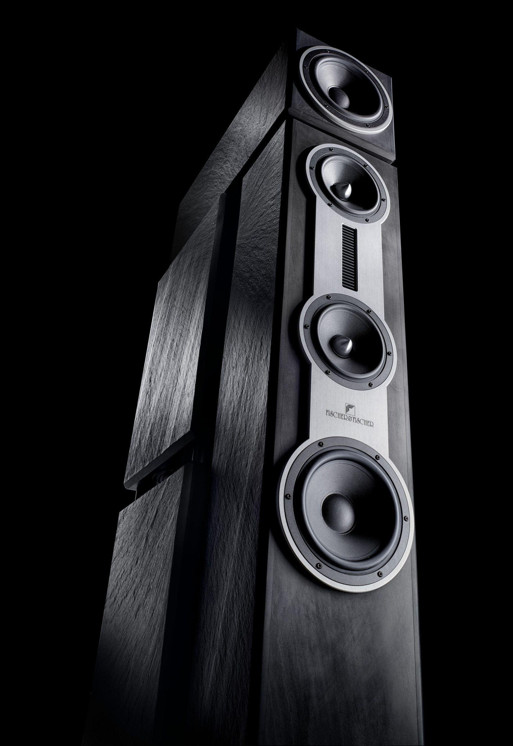 Auditorium Fischer & Fischer SN 1000.1 AMT Naturschiefer 4-Wege Passivlautsprecher 280092 - 5