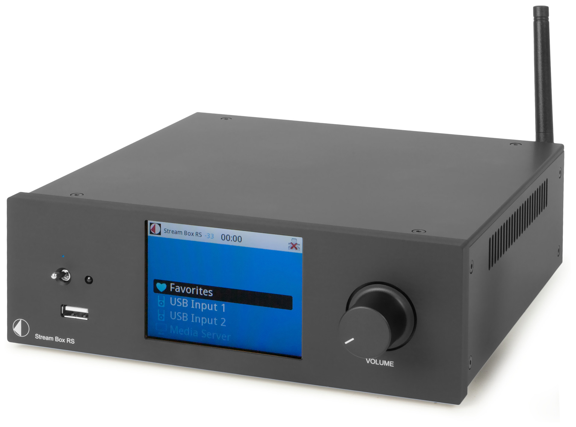 Auditorium Pro-Ject Stream Box RS Streaming Player Schwarz 207109 - 1