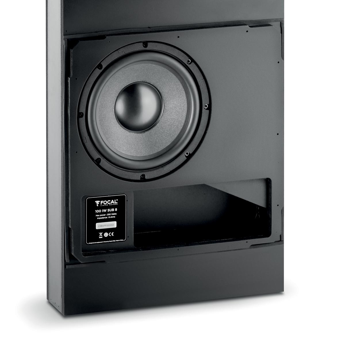 Auditorium Focal 100 IW SUB8 Passiver Bassreflex-Subwoofer schwarz 288976 - 4