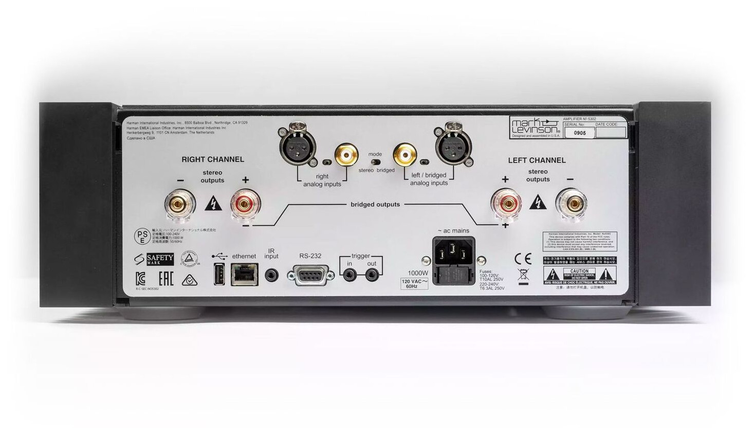 Auditorium Mark Levinson No. 5302 Dual-Mono Class-AB-Verstärker 202712 - 4