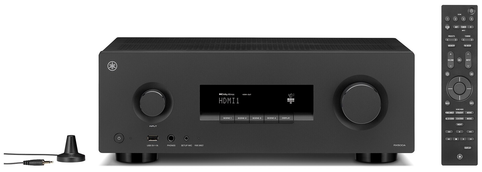 Auditorium Yamaha RX500A 7.2-KANAL-HEIMKINO-AV-RECEIVER 218858 - 4