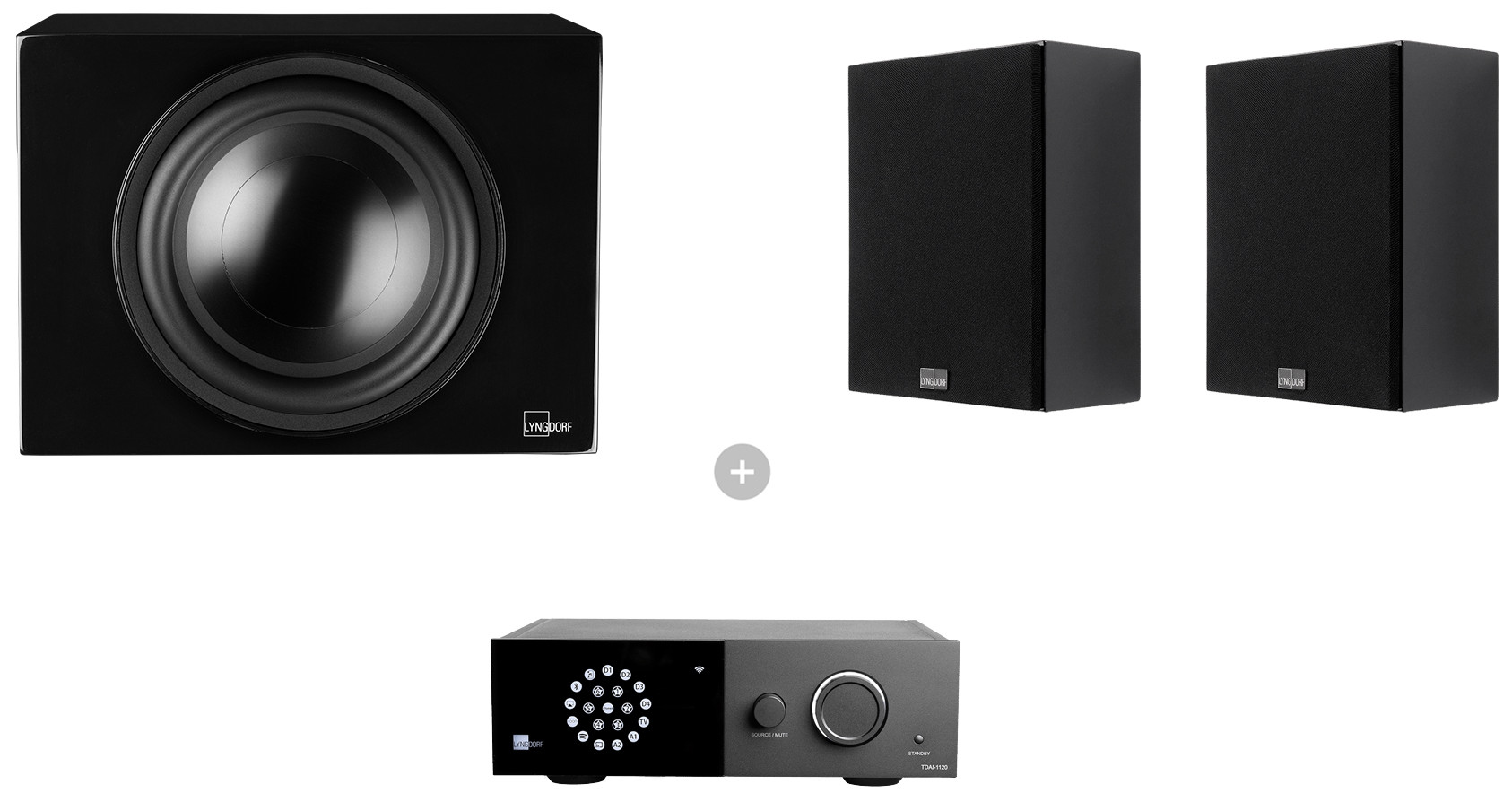 Auditorium Lyngdorf Audio MH-2 Hifi-Stereo-Paket mit BW-3 und TDAI 1120 203702 - 1