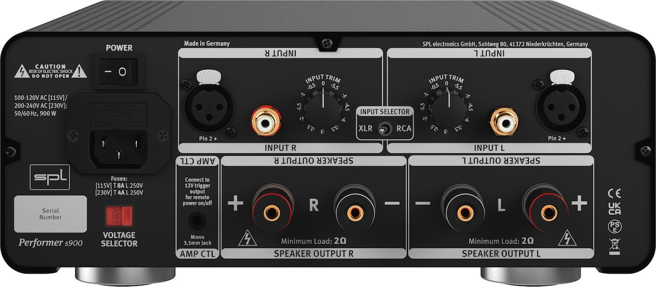 Auditorium SPL - Sound Performance Lab Performer s900 Stereo-Endstufe 204751 - 5