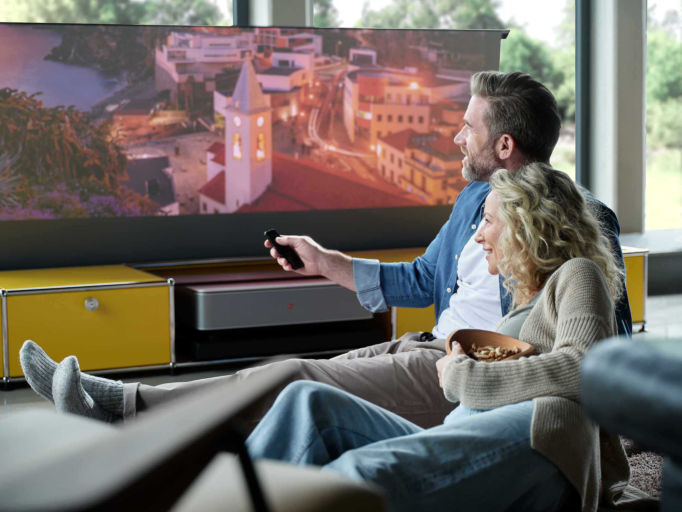 Auditorium Leica Cine-Set mit Cine 1 + USM Haller mit Celexon Leinwand 215342 - 4