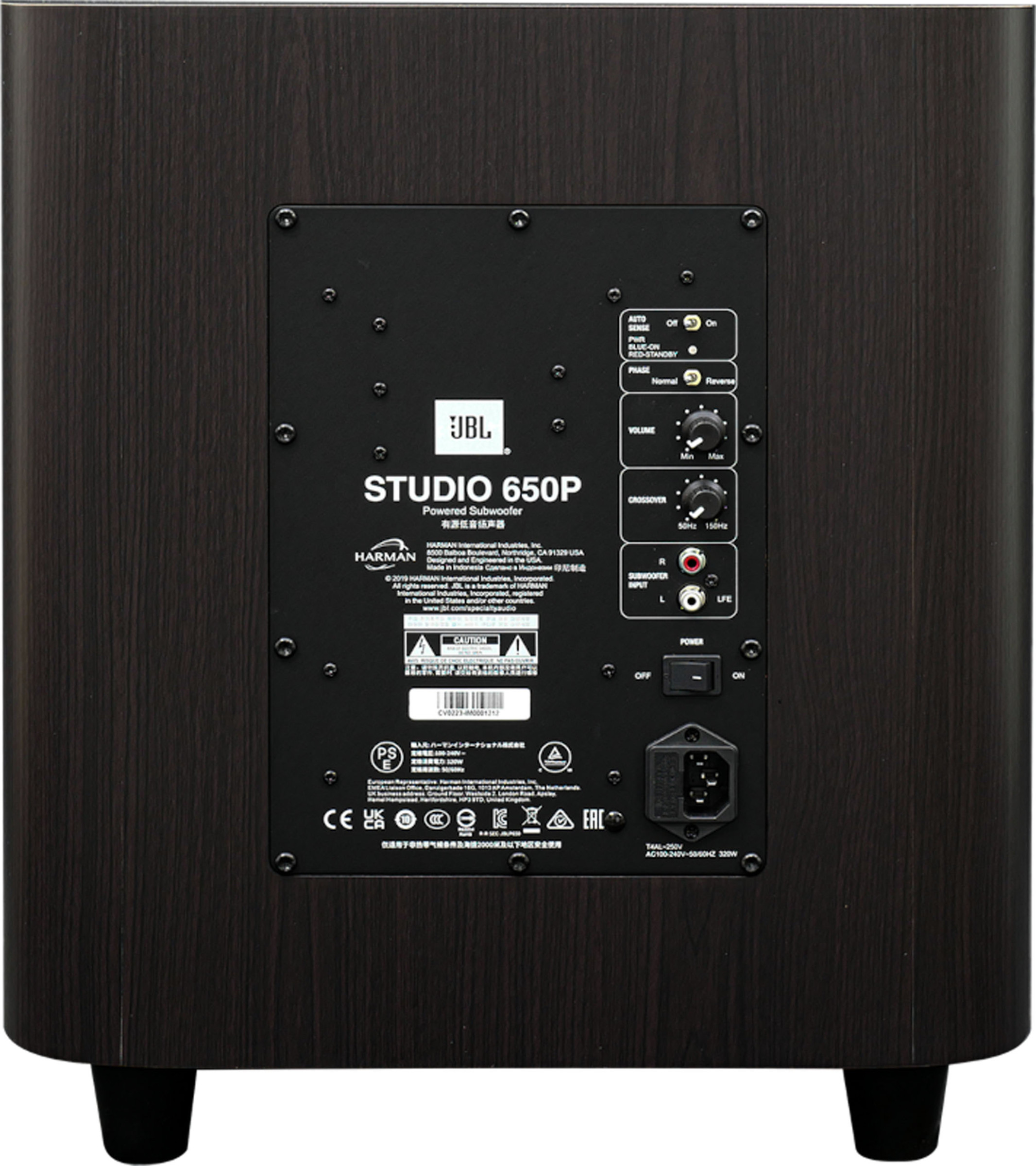 Auditorium JBL Studio 650P aktiver Subwoofer mit 250W 209544 - 7