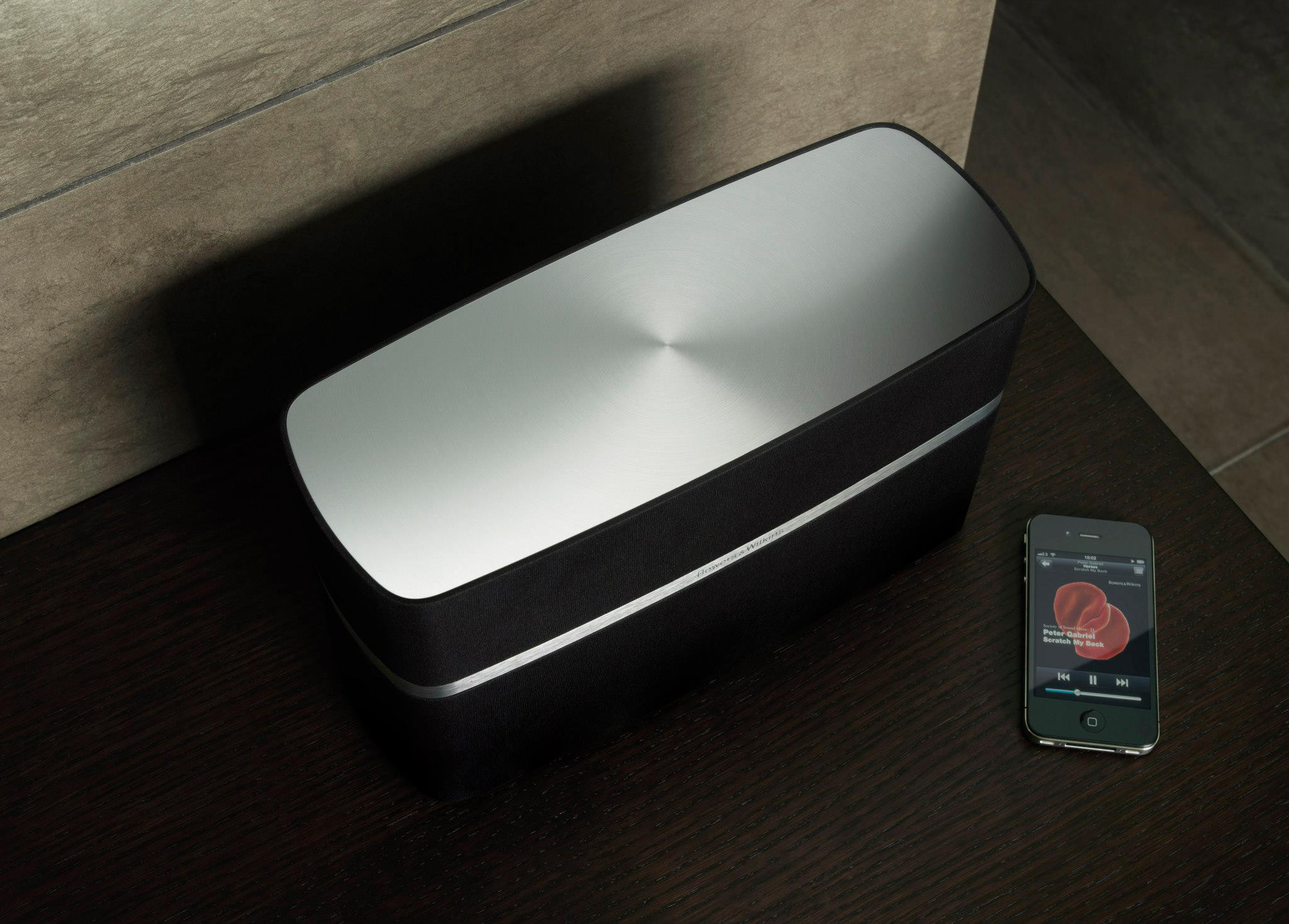 Auditorium Bowers & Wilkins A7 Aluminium silber/schwarz Musiksystem 264238 - 2