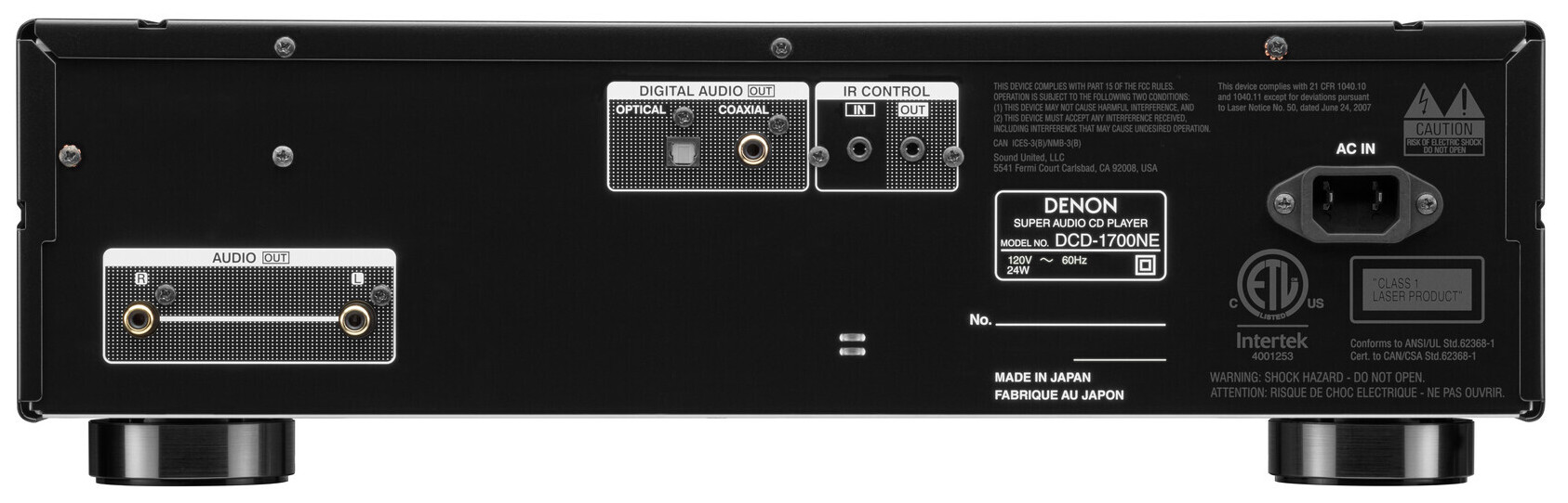 Auditorium Denon DCD 1700NE SACD-Spieler 297636 - 4