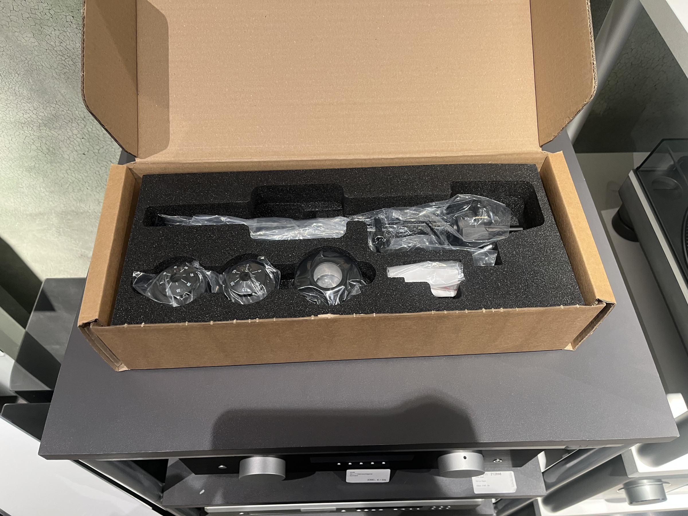 Auditorium Pro-Ject Evo CC Tonarm gerade 9 Zoll schwarz 214682 - 1