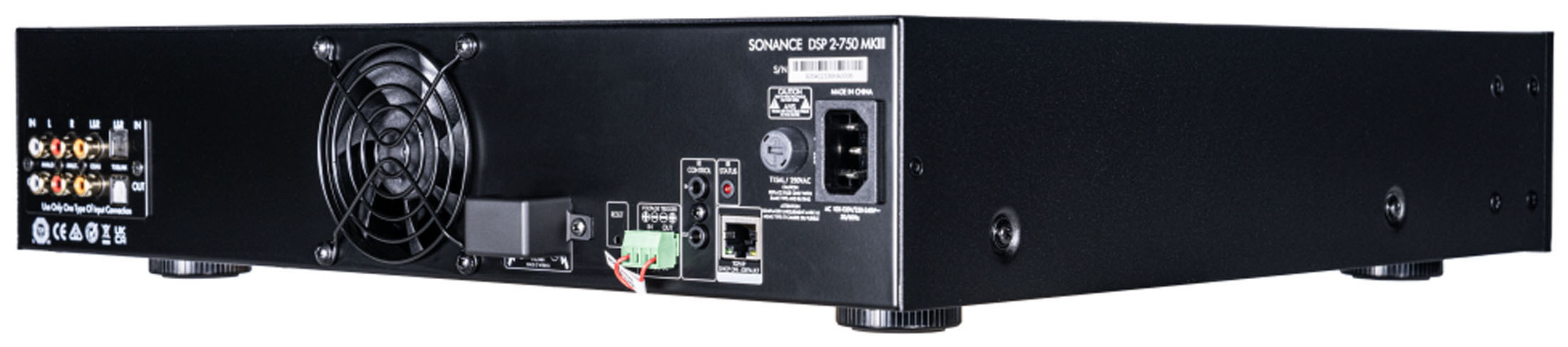 Auditorium Sonance Sonamp DSP 2-750 MK III 2-Kanal-Verstärker 19Zoll DSP 205200 - 5