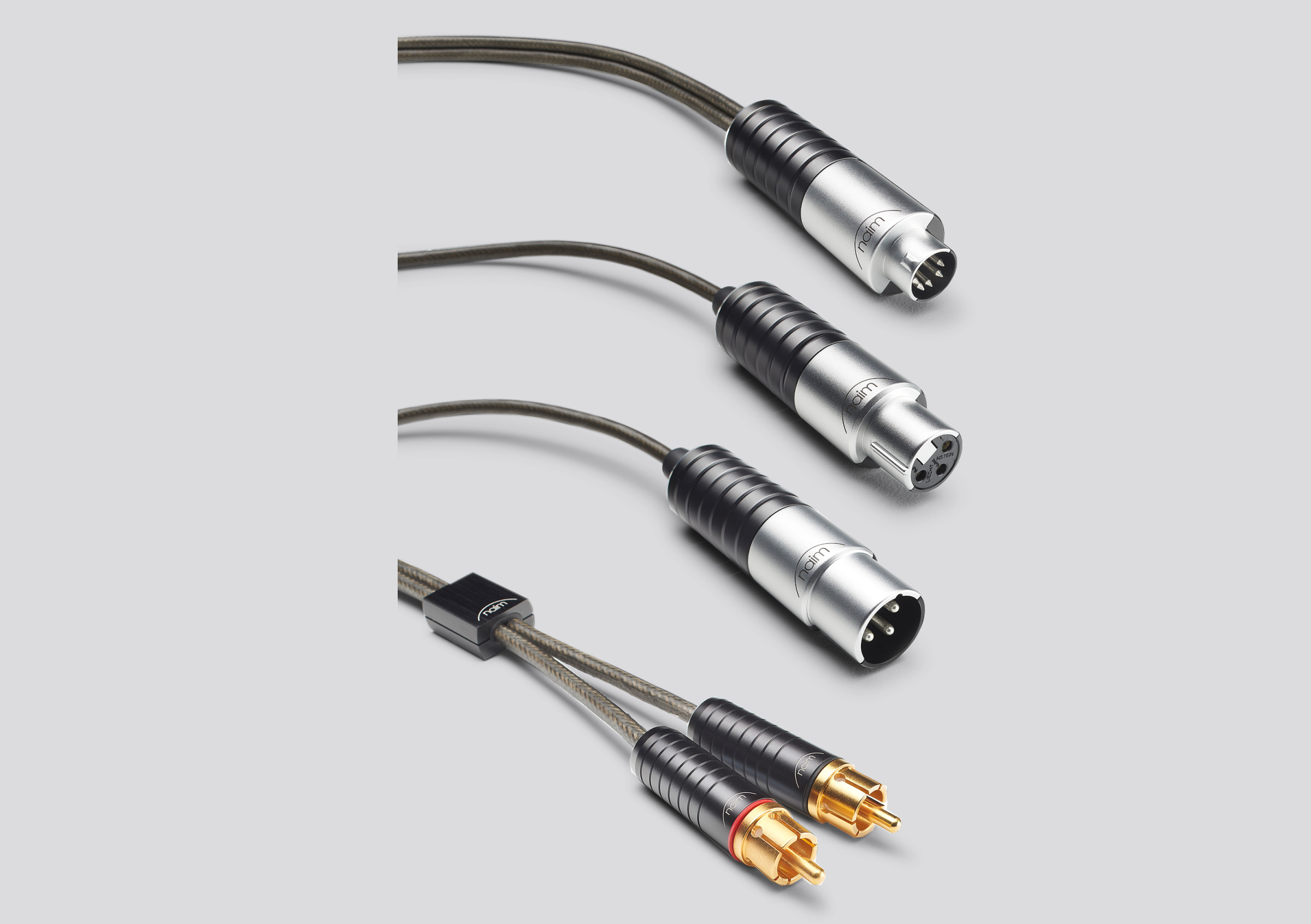 Auditorium Naim Super Lumina Signalkabel 4-X DIN 4pol auf XLR 1m Paar 277779 - 2