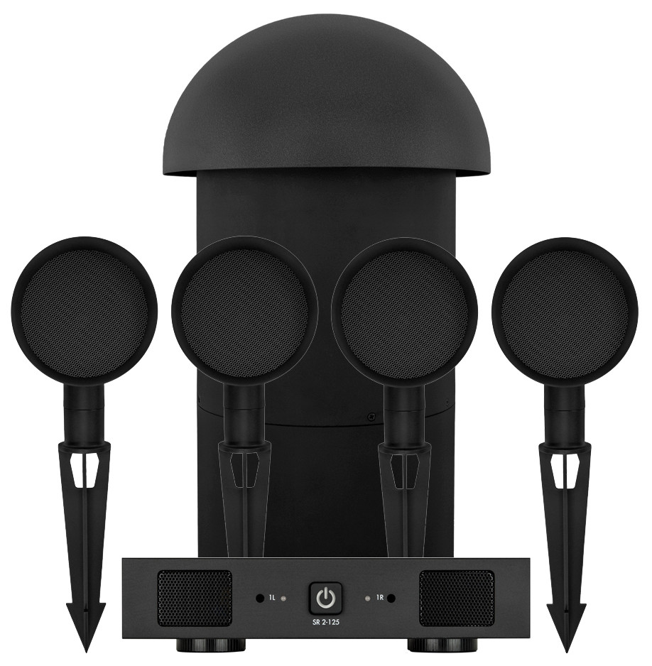 Auditorium Sonance Patio 4.1 Outdoor Speaker- System inkl. Endstufe SR2-100 288651 - 1