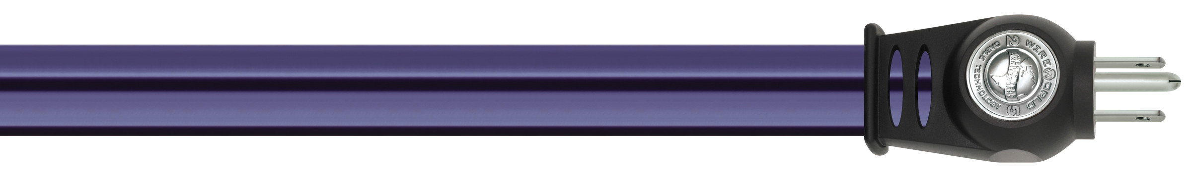 Auditorium Wireworld Cable Aurora 7 Netzkabel mit IEC C13 Stecker 2m 241485 - 1