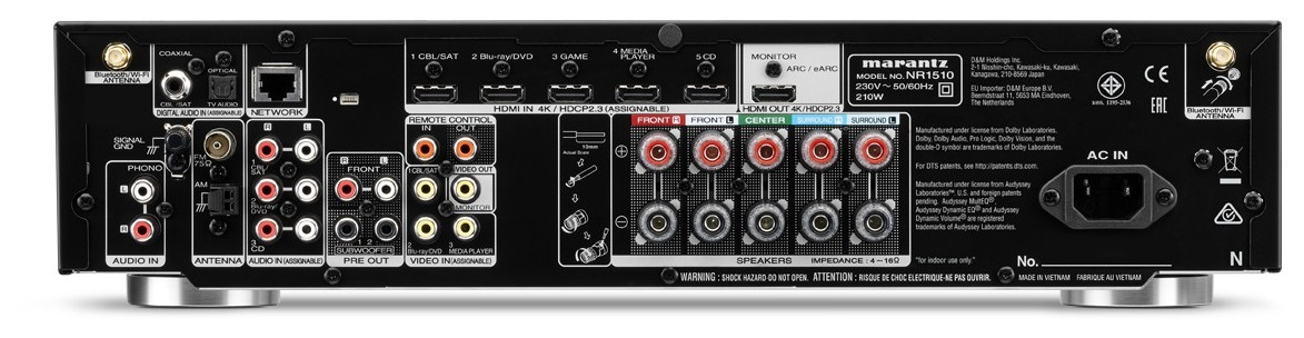 Auditorium Marantz NR 1510/N1B  286237 - 4