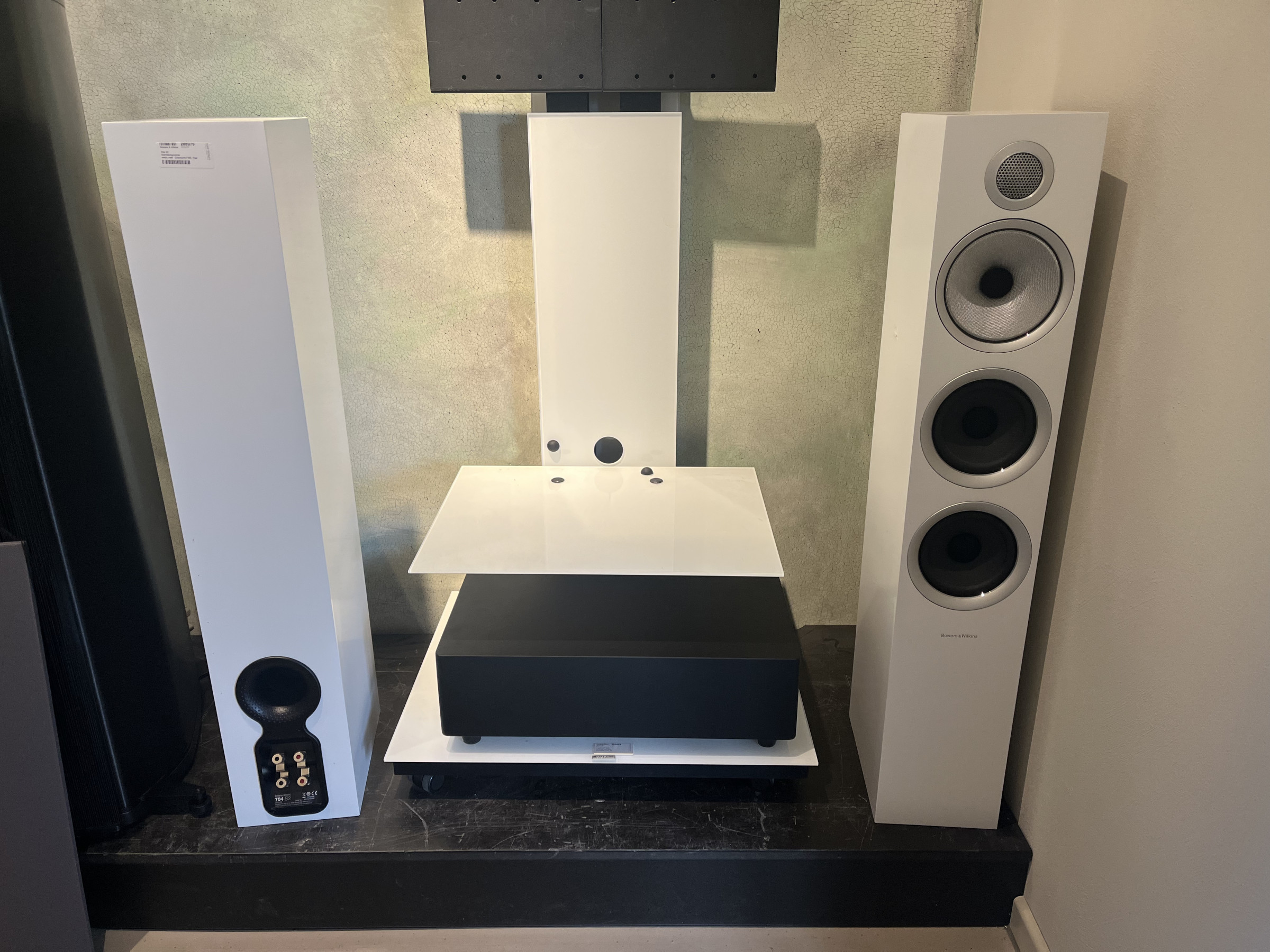 Auditorium Bowers & Wilkins 704 S2  Standlautsprecher weiß matt 208979 - 1