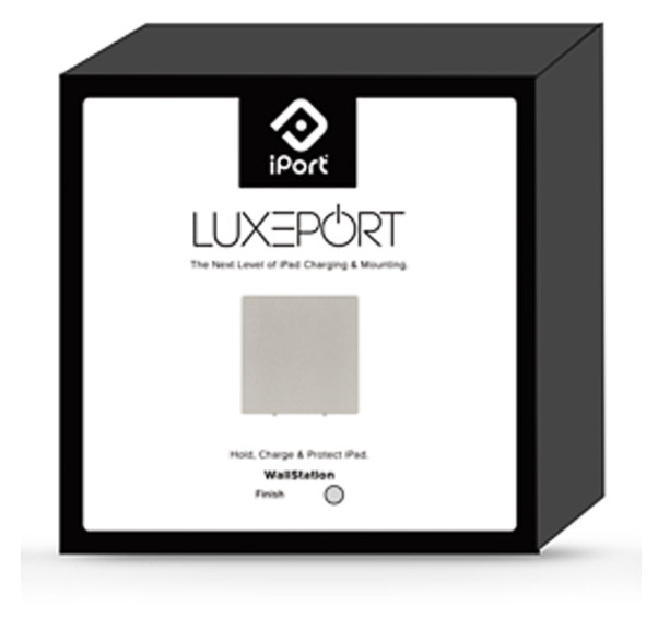 Auditorium iPort LuxePort Wandstation für Induktionshülle schwarz 288586 - 2