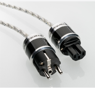 Auditorium Avantgarde-Acoustic Netzkabel 1,5m AC-PWR.325AG inkl. Rhodium-Stecker 280590 - 1