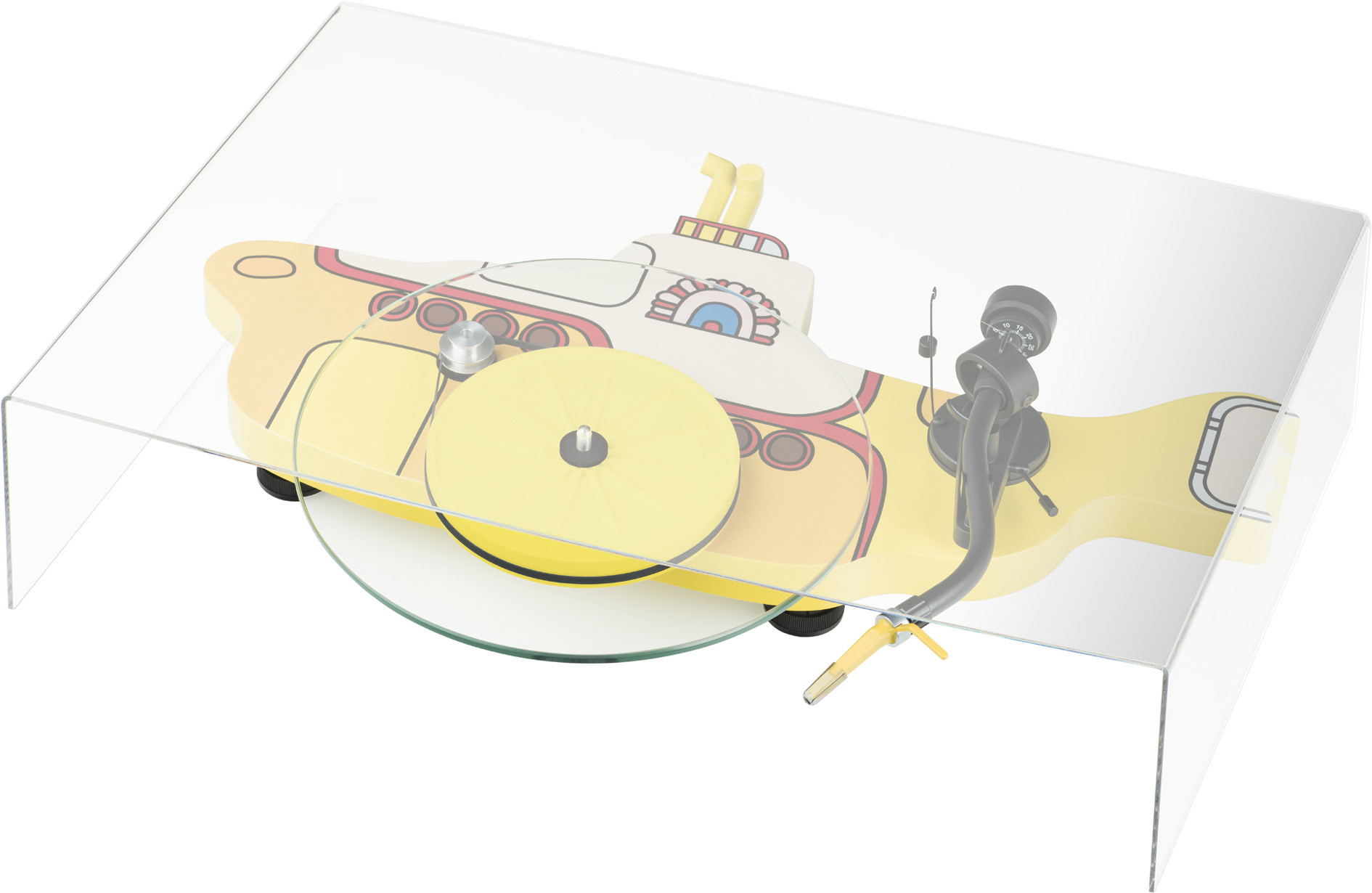 Auditorium Pro-Ject Cover it The Beatles Yellow Submarine Staubschutzhaube 205835 - 1