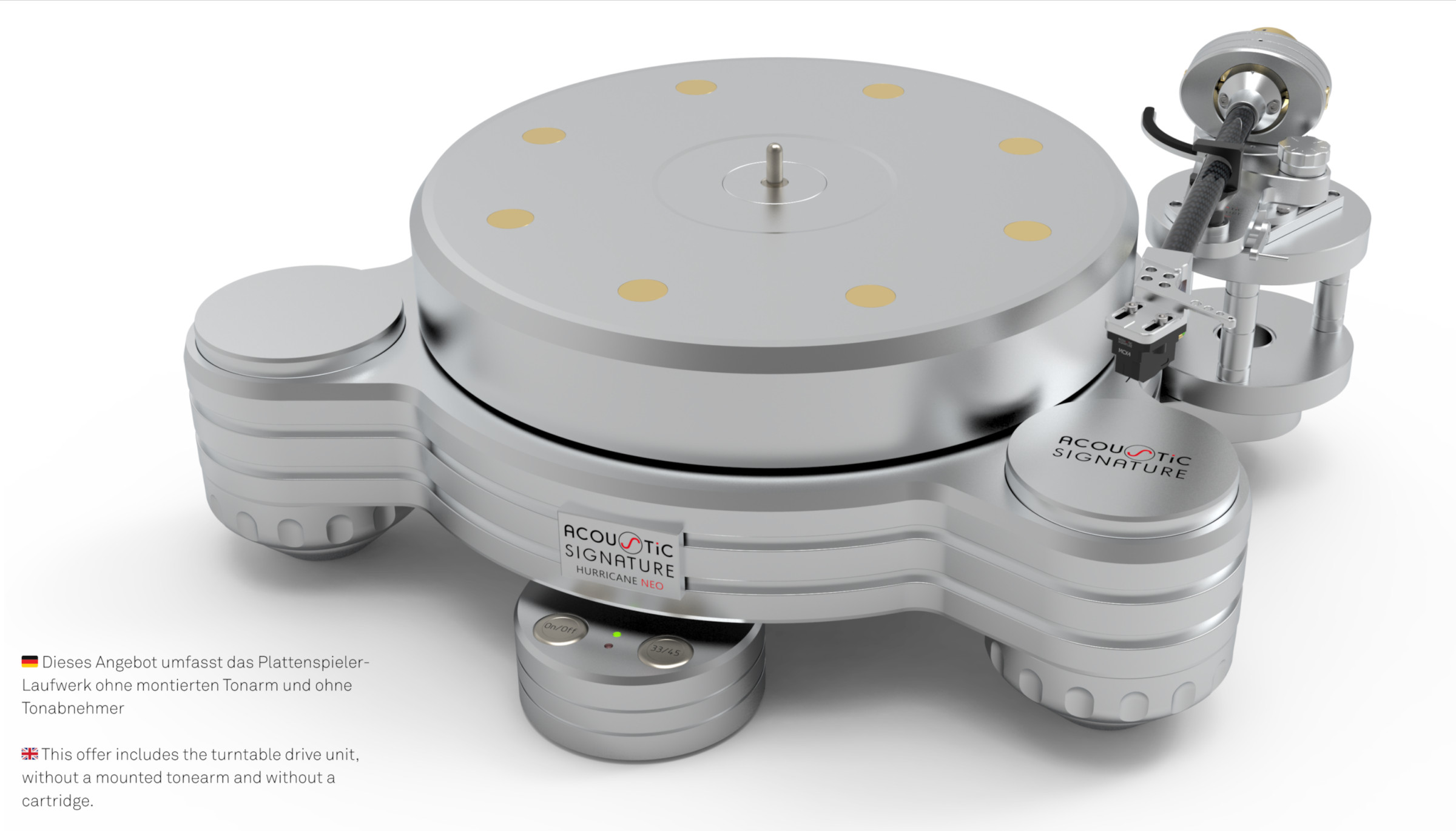 Auditorium Acoustic Signature Hurricane Neo Laufwerk 215179 - 1