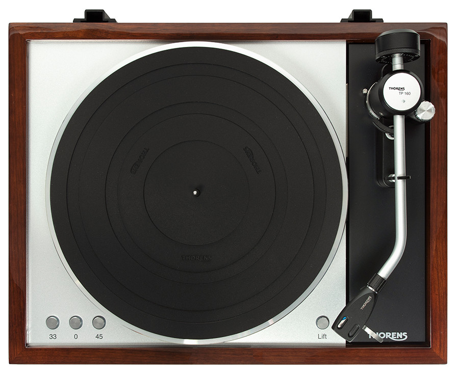 Auditorium Thorens TD 1601 mit TP160, Subchassis & Endabschaltung 202801 - 2