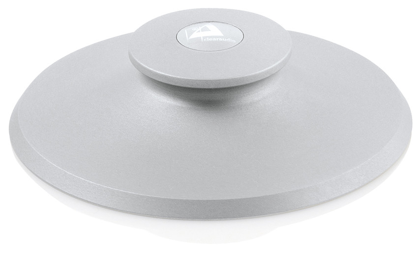 Auditorium Clearaudio QUADROCLAMP Flat Version Plattenklemme edelstahl 275865 - 1