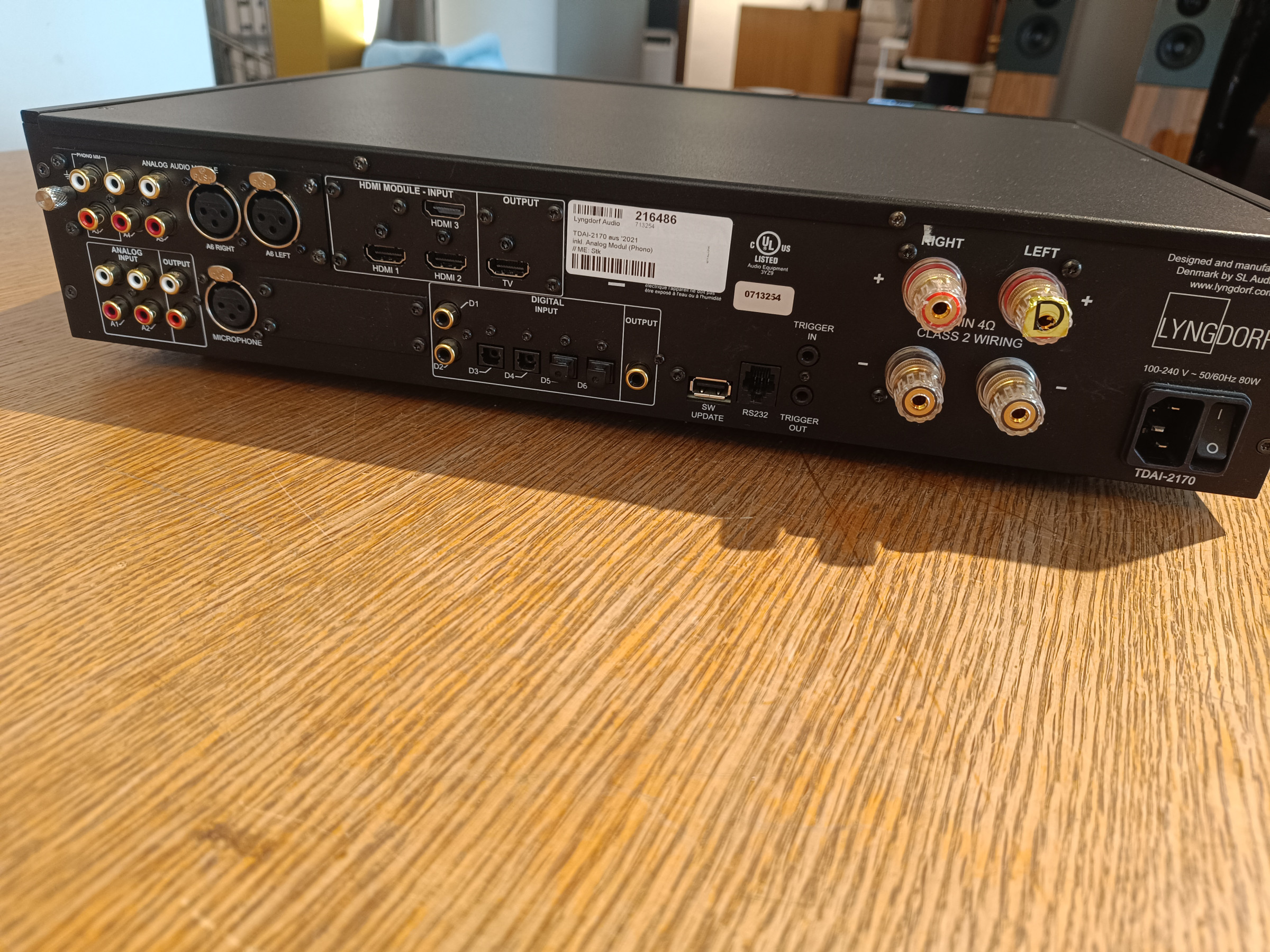 Auditorium Lyngdorf Audio TDAI-2170 aus '2021 inkl. Analog Modul +Phono/HDMI 216486 - 2