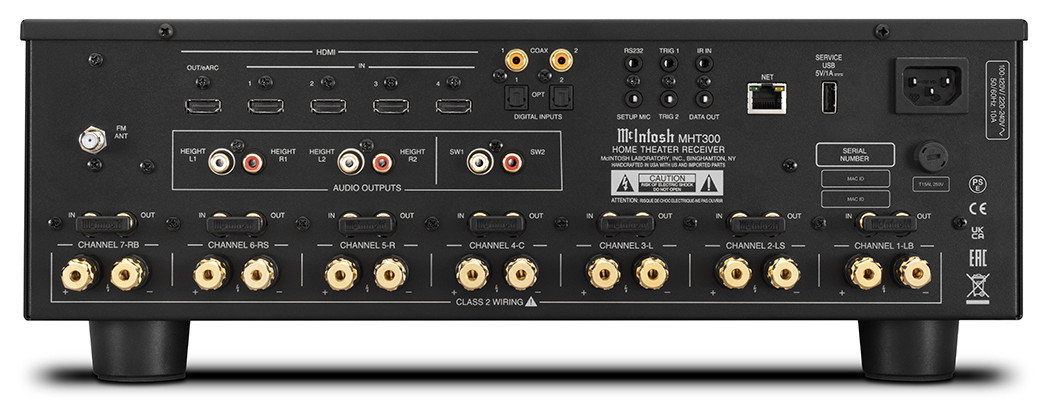 Auditorium McIntosh MHT 300 AC 7.2 A/V-Receiver 298150 - 3