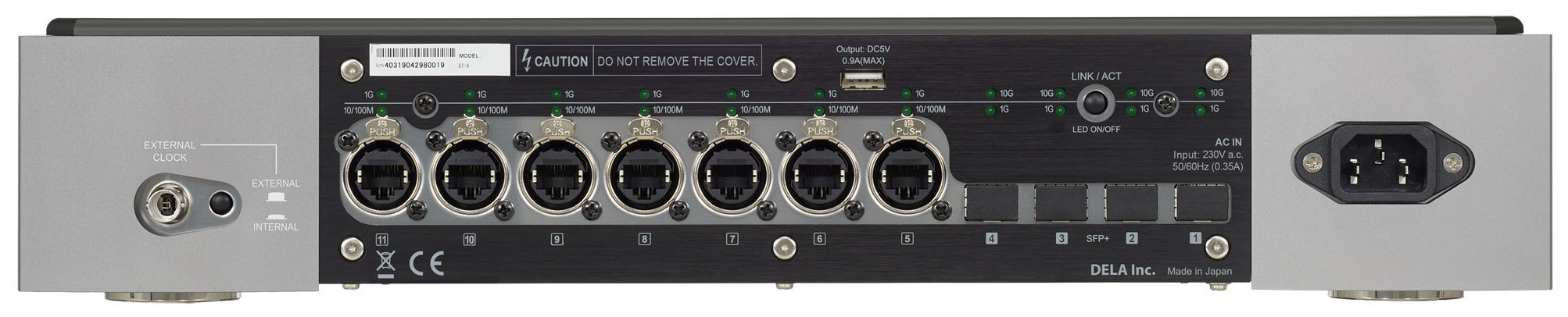 Auditorium DELA S1 Audio-Netzwerkswitch  212877 - 2